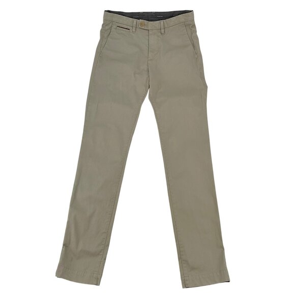 NWOT Michael Kors Mens Beige Cotton/Spandex Slim Fit Pants Size 28 - Picture 1 of 13